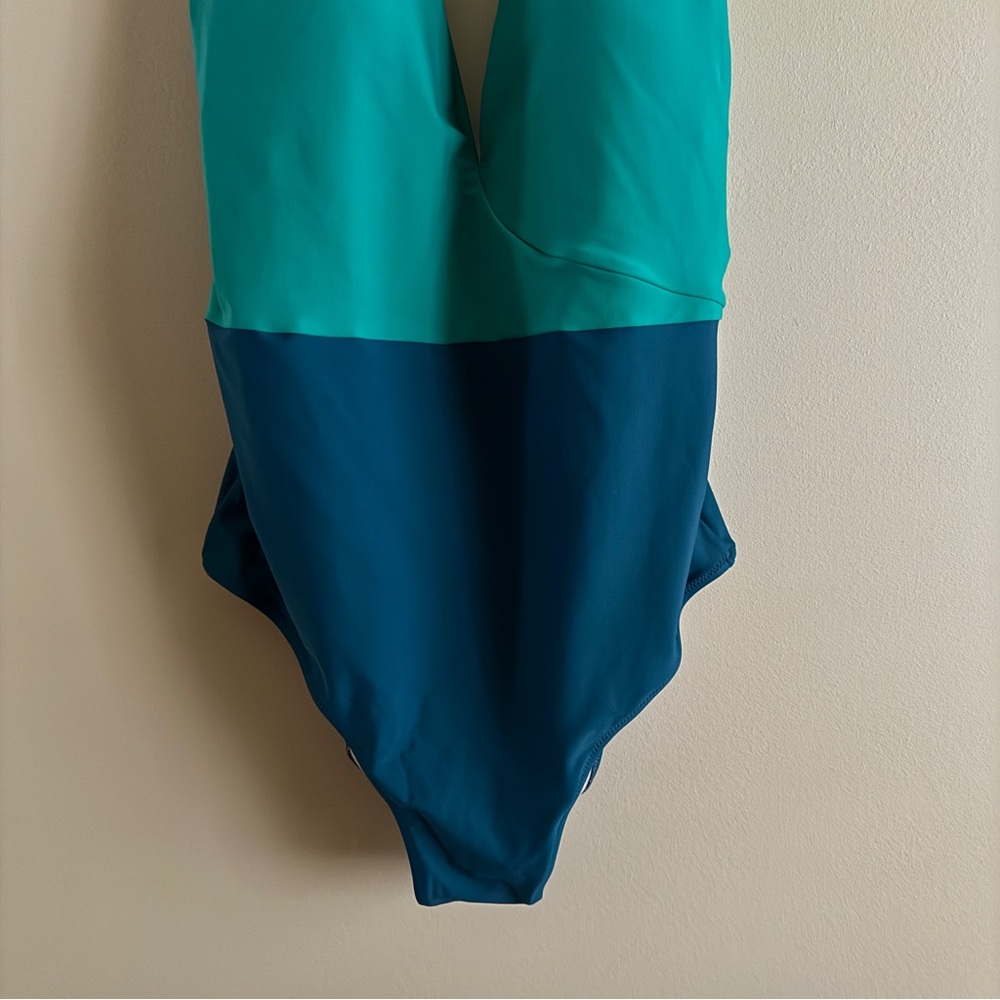SUMMERSALT Deep Dive Sea/Teal Swimsuit NWT Sz 12 - Picture 4 of 7